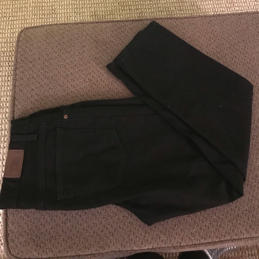 Black pants double L natural fit